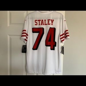 49ers joe staley jersey